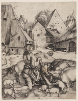 KG 00505
<br/>
Verloren zoon tussen de varkens
<br/>
<em>Dürer, Albrecht (1471-1528)</em>
